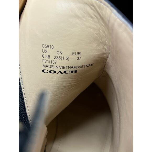 Coach C5910 Chrissy Leather Bootie Size 6.5 - Picture 8 of 12